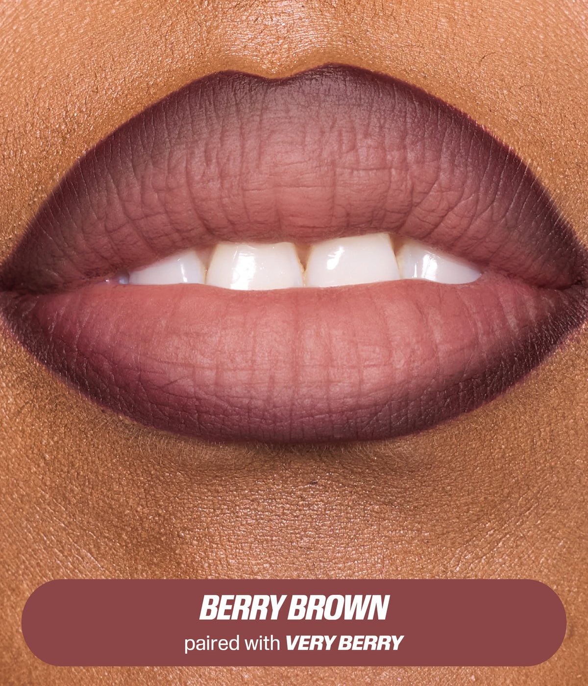 Berry Brown Lip Duo Makeup Premium