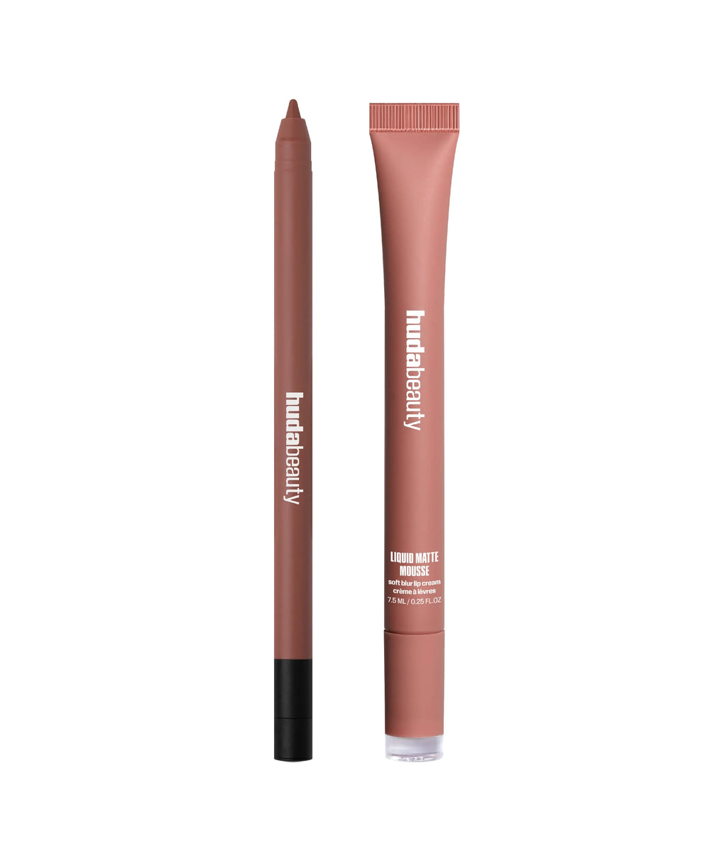 Bombshell Brown Lip Duo Makeup Premium