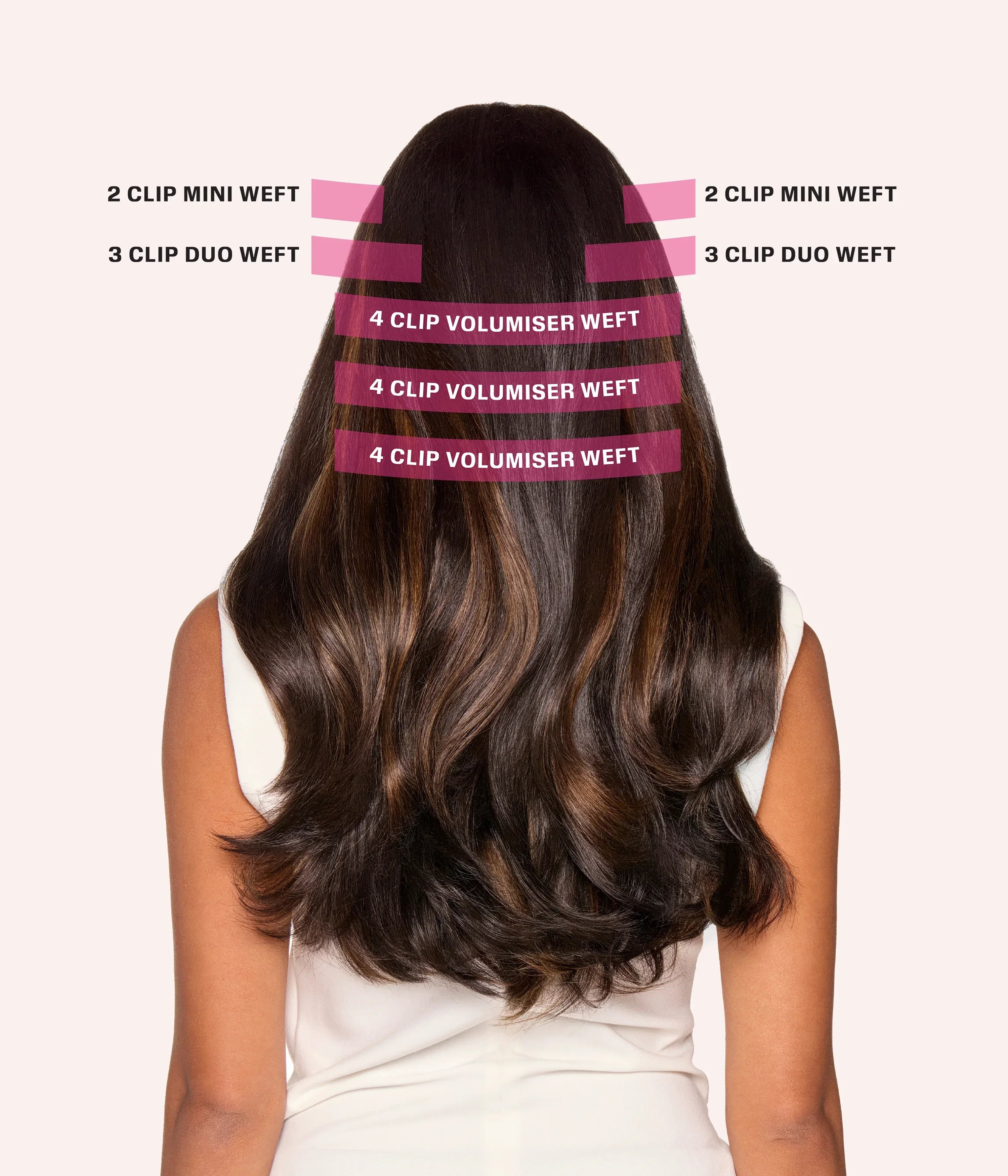 Beauty Works Barely There Clip ins Midnight Kohl Premium Premium