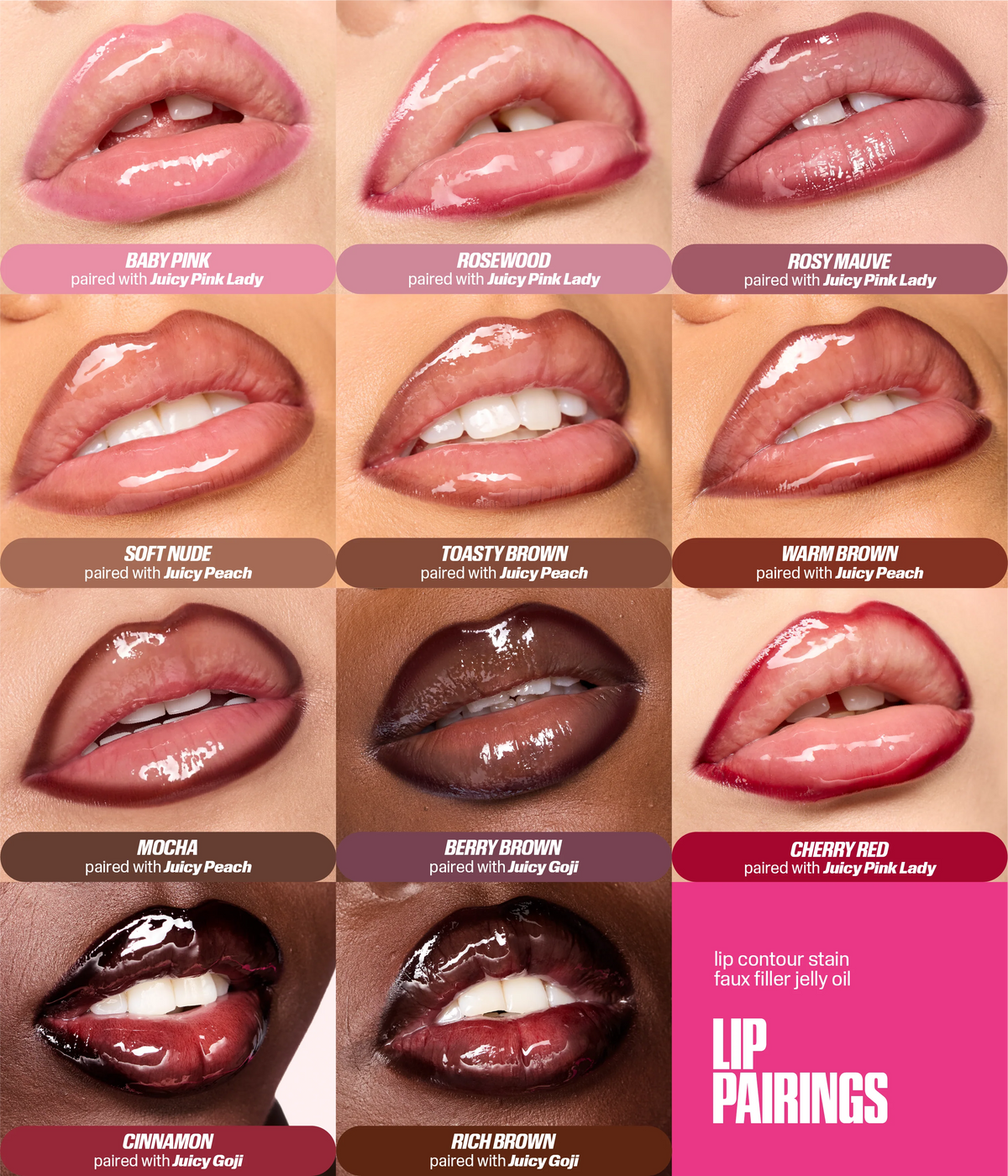 Jelly Stained Lip Kit Makeup Premium