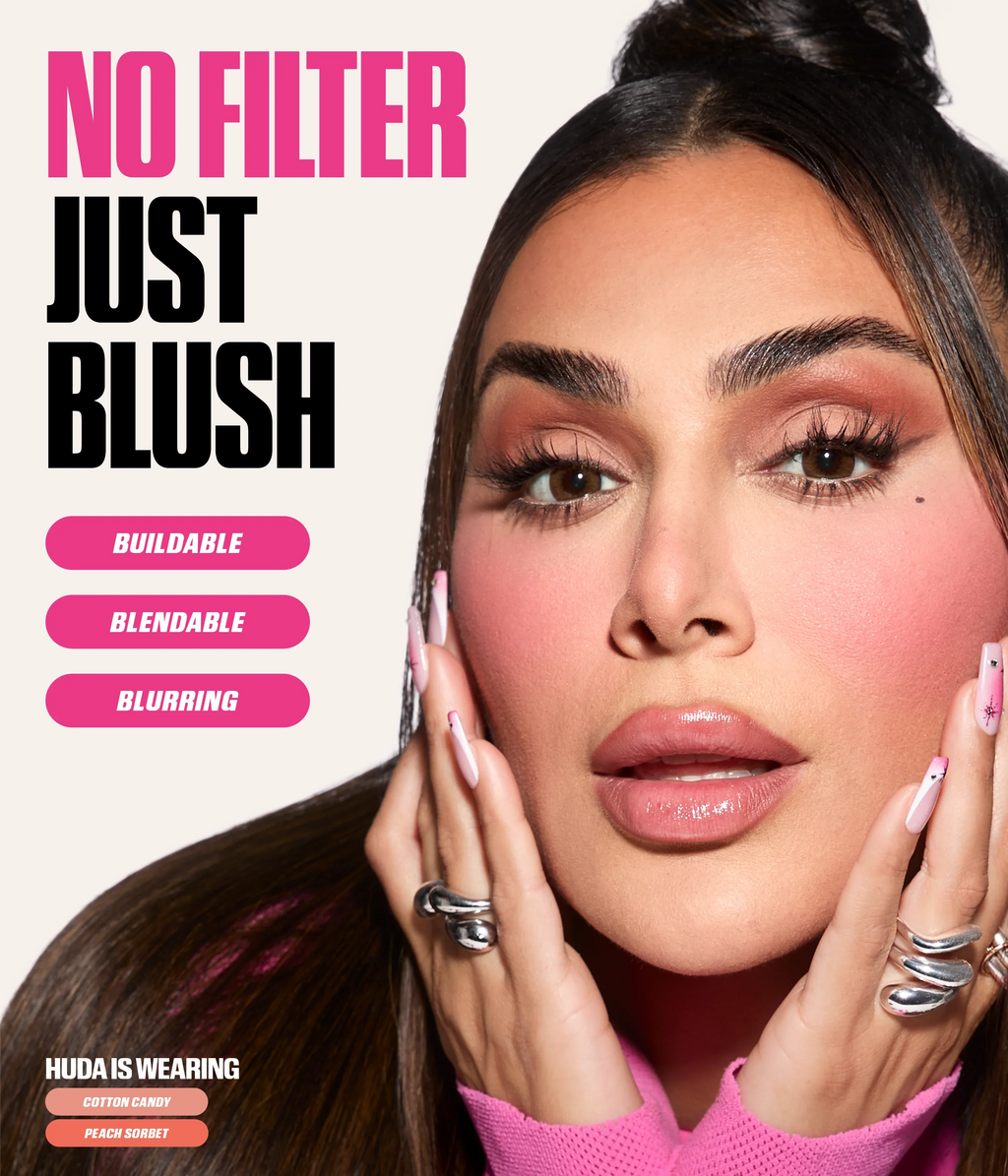 Baby Blush Duo Pink And Peach Makeup Face Premium