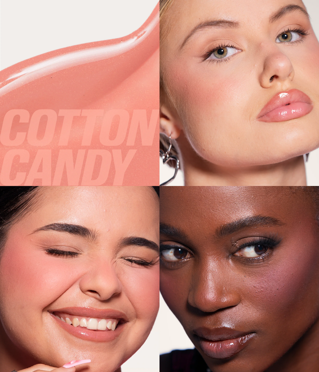 Baby Blush Duo Pink And Peach Makeup Face Premium