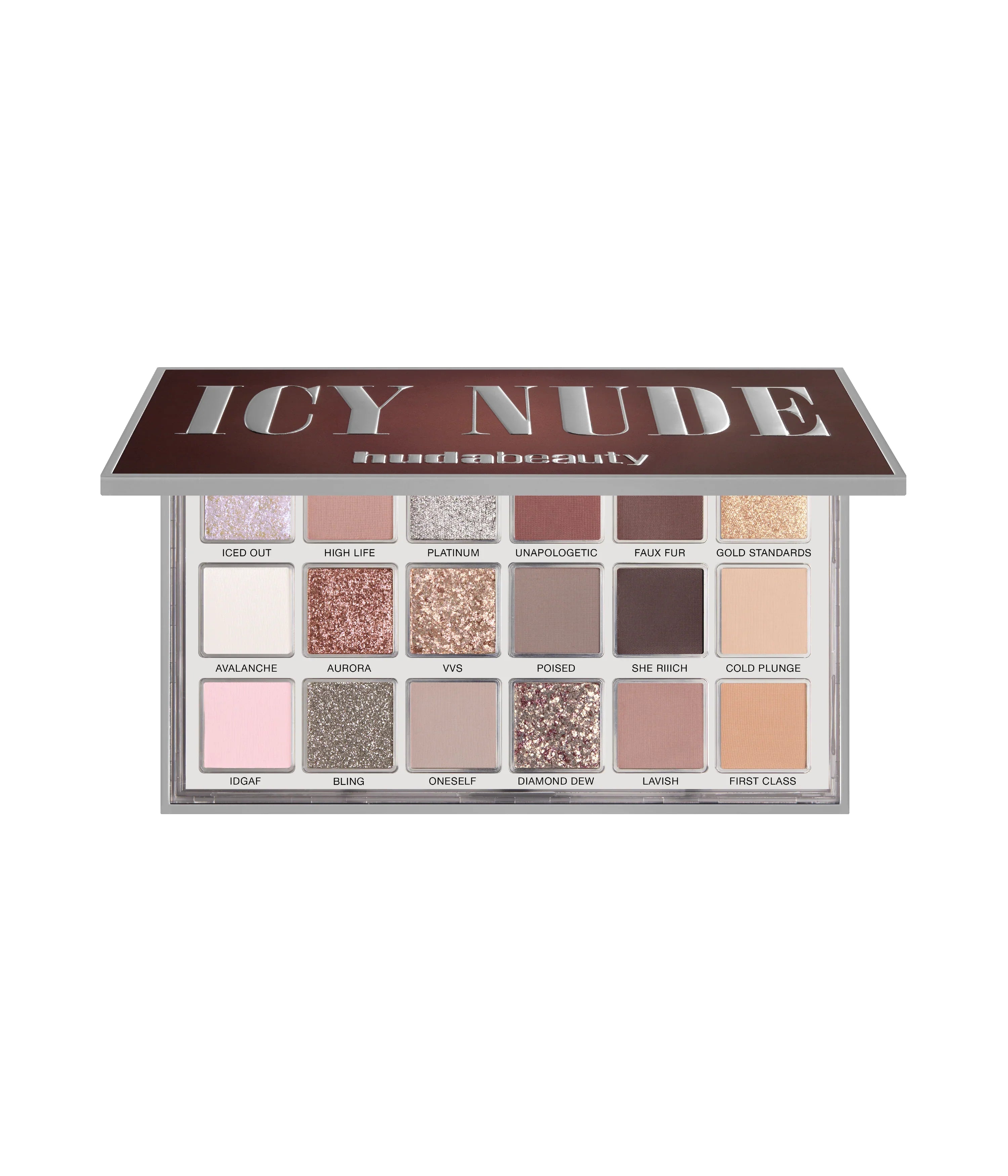 Icy Nude Eyeshadow Palette Makeup Premium