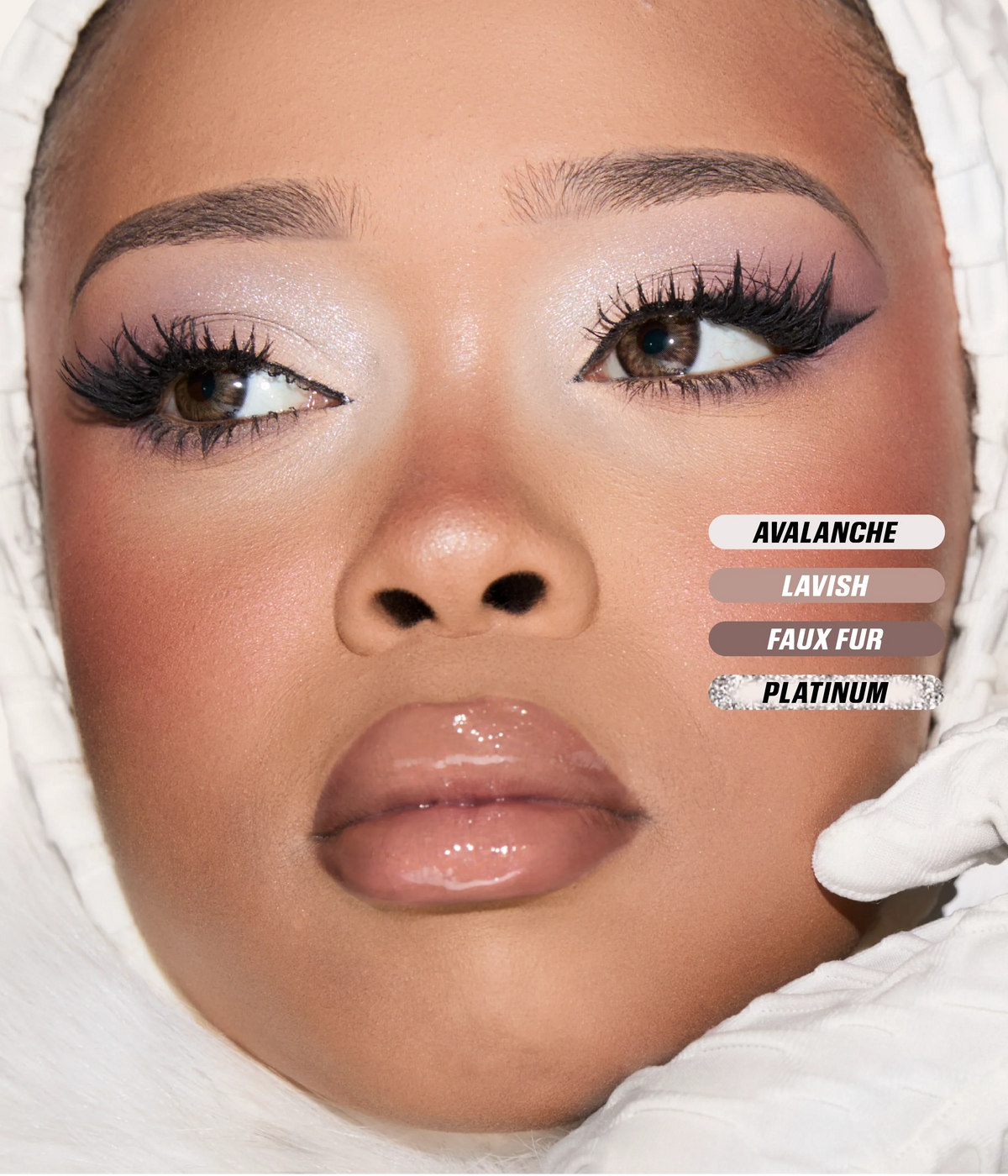 Icy Nude Eyeshadow Palette Makeup Premium