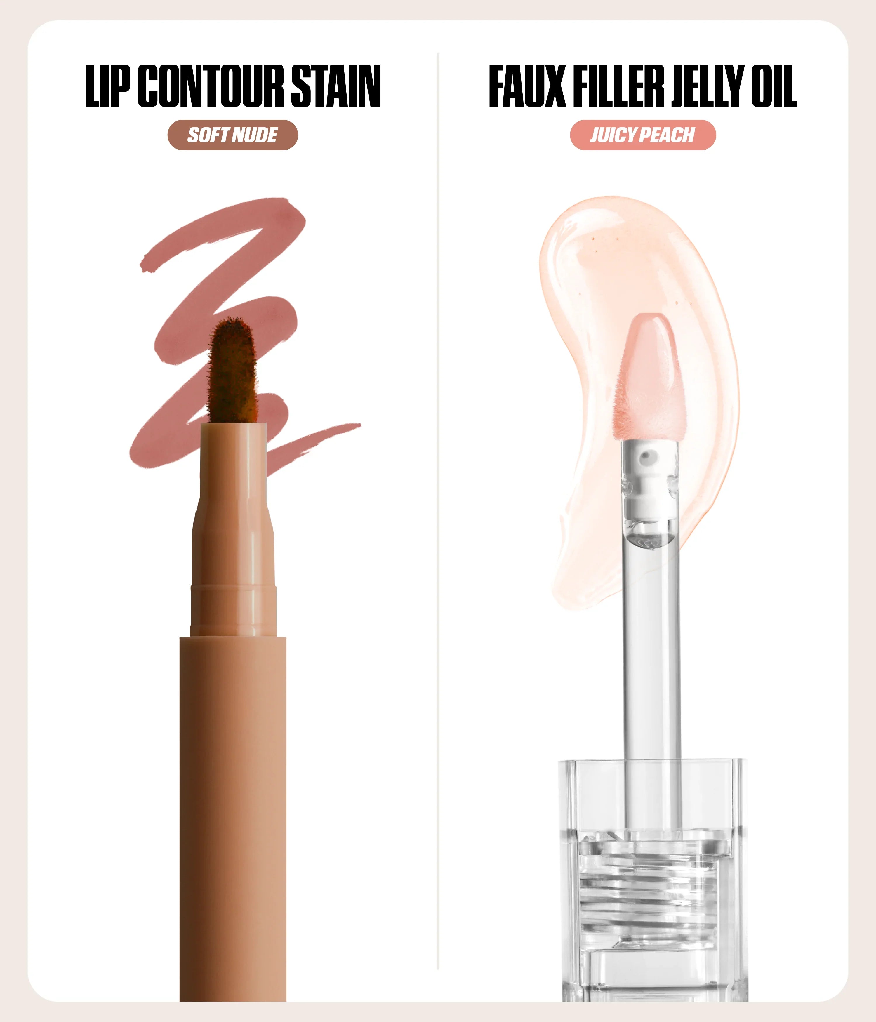 Makeout Sesh Lip Duo Peachy Nudes Makeup Premium