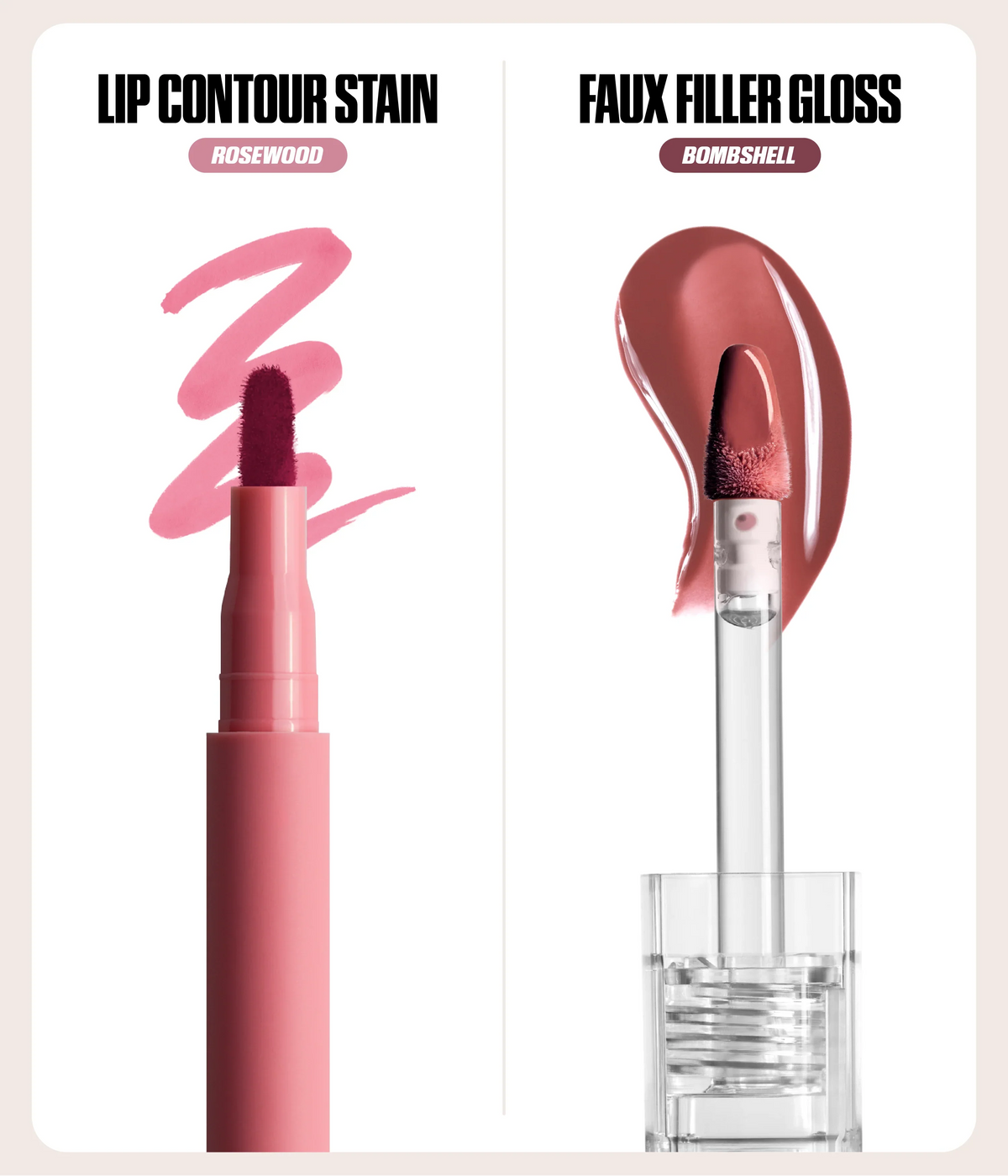 Makeout Sesh Lip Duo Rosy Nudes Makeup Premium