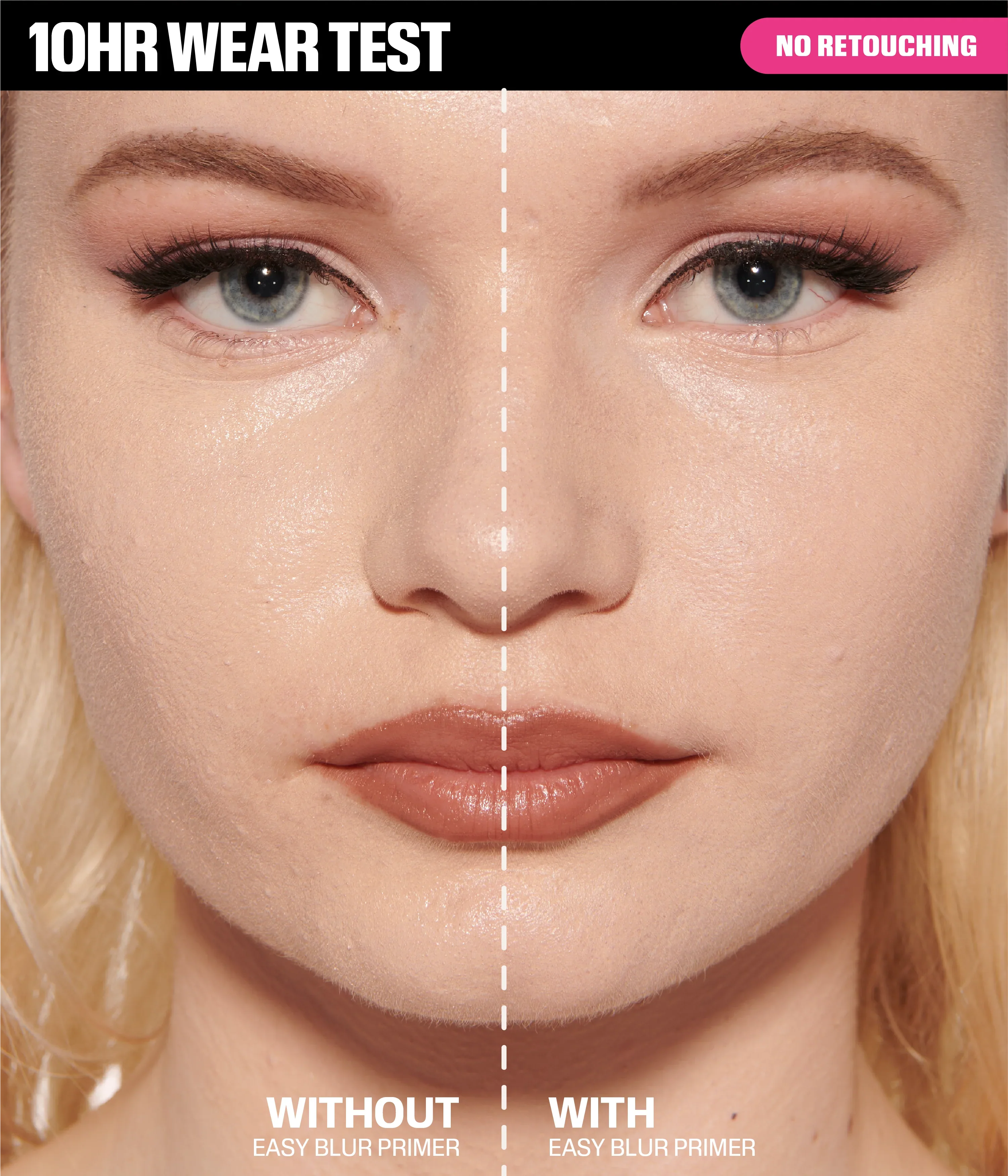 Mini Easy Blur Silicone-Free Smoothing and Pore Minimizing Primer Face Travel Size Makeup