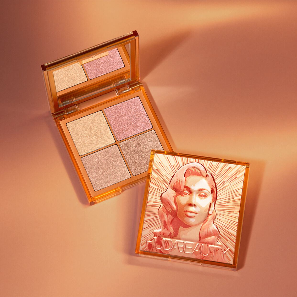 Mini Glow Obsessions Highlighter Face Palette Makeup Travel Size Premium